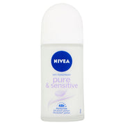 Nivea Deodorant roller sensitive & pure 50.00 Milliliter