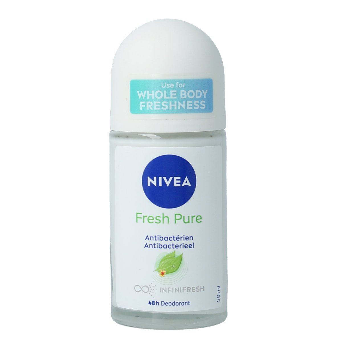 Nivea Deodorant roller pure & natural 50.00 Milliliter