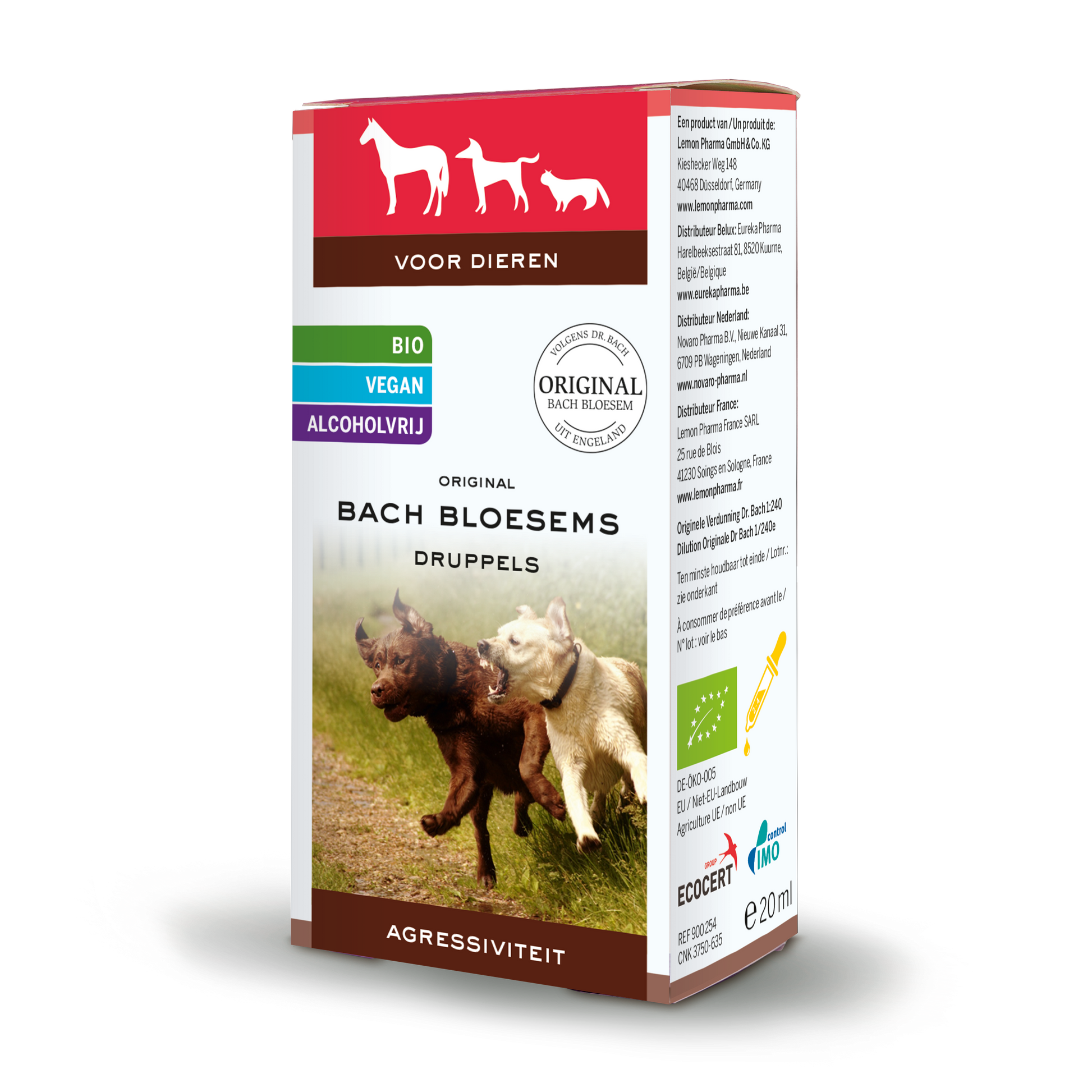 Bach Bloesem Bloesem dier agressiviteit bio 20.00 Milliliter