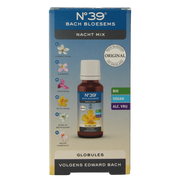 Bach Bloesem Globule parels nr. 39 nacht bio  20.00 Gram