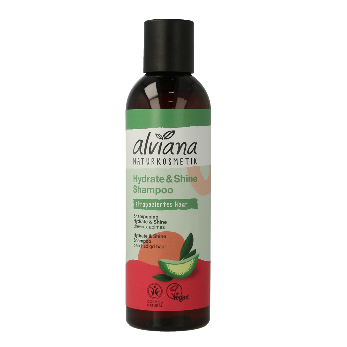 Alviana Shampoo hydrate en shine voor beschadigd haar 200.00 Milliliter