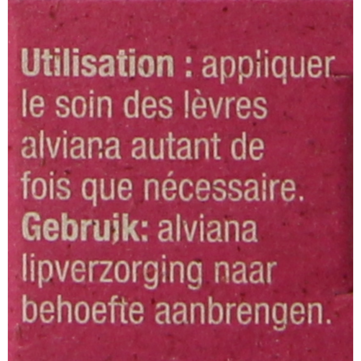 Alviana Lip butter soft met cacaoboter 5.00 Gram