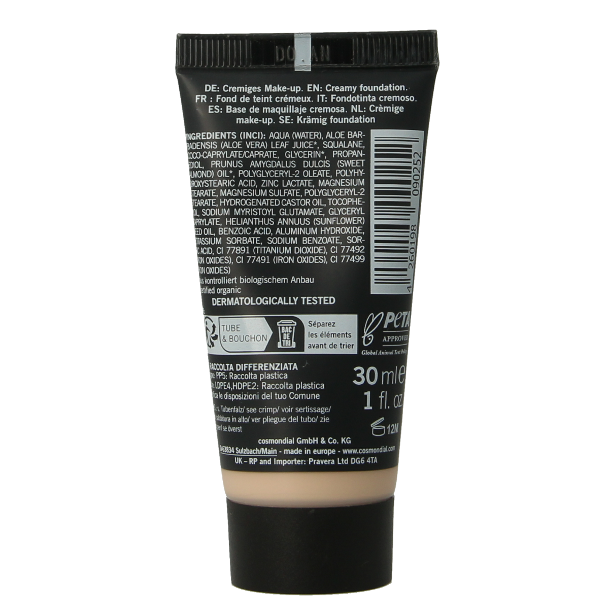 Benecos natural beauty Natural creamy make up foundation nude 30.00 Milliliter