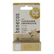 Benecos natural beauty Natural lipbalm vanilla in box 1.00 Stuks