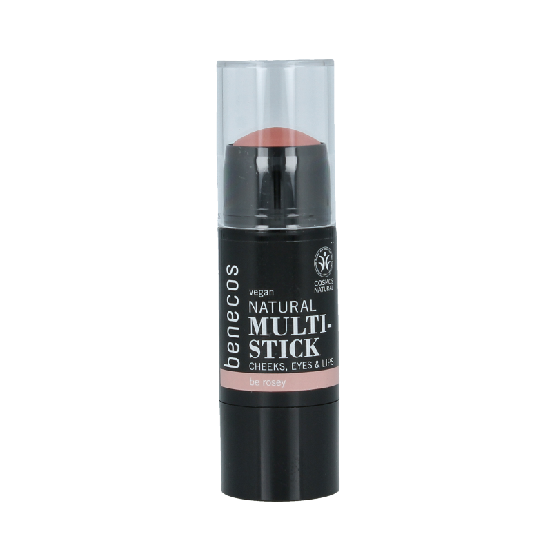 Benecos natural beauty Multi stick - be rosey bio 1 Stuks