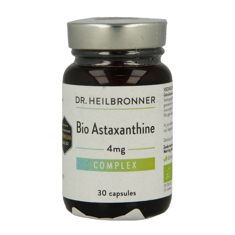 Dr Heilbronner  Astaxanthine complex 4mg vegan bio 30 Capsules