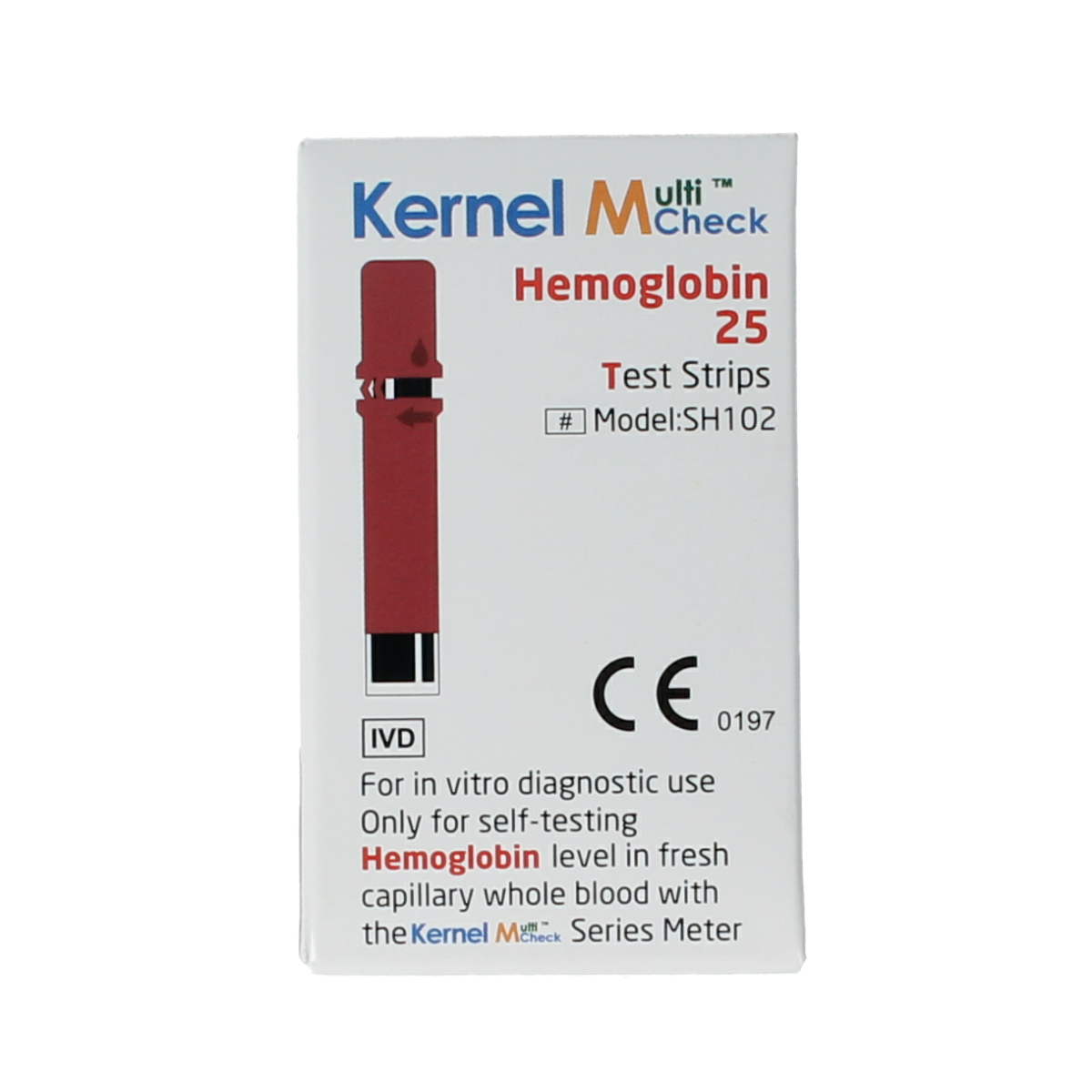 Testjezelf.nu Multicheck hemoglobine teststrips 25.00 Stuks