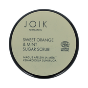 Joik Organics Sweet orange & mint sugar scrub vegan 210.00 Gram