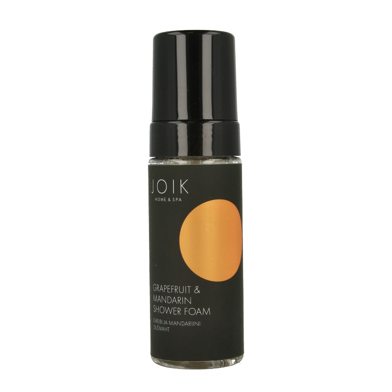 Joik Organics Shower foam grapefruit & mandarin 150 Milliliter