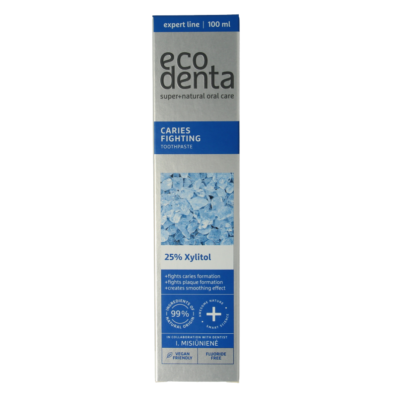 Ecodenta Tandpasta tegen caries 100 Milliliter
