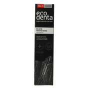 Ecodenta Tandpasta whitening houtskool extra black 100.00 Milliliter