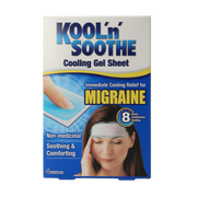 Kool’n’Soothe Migraine gelstrips 2.00 Stuks