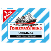 Fisherman's Friend Original suikervrij 3-pack 25.00 Gram