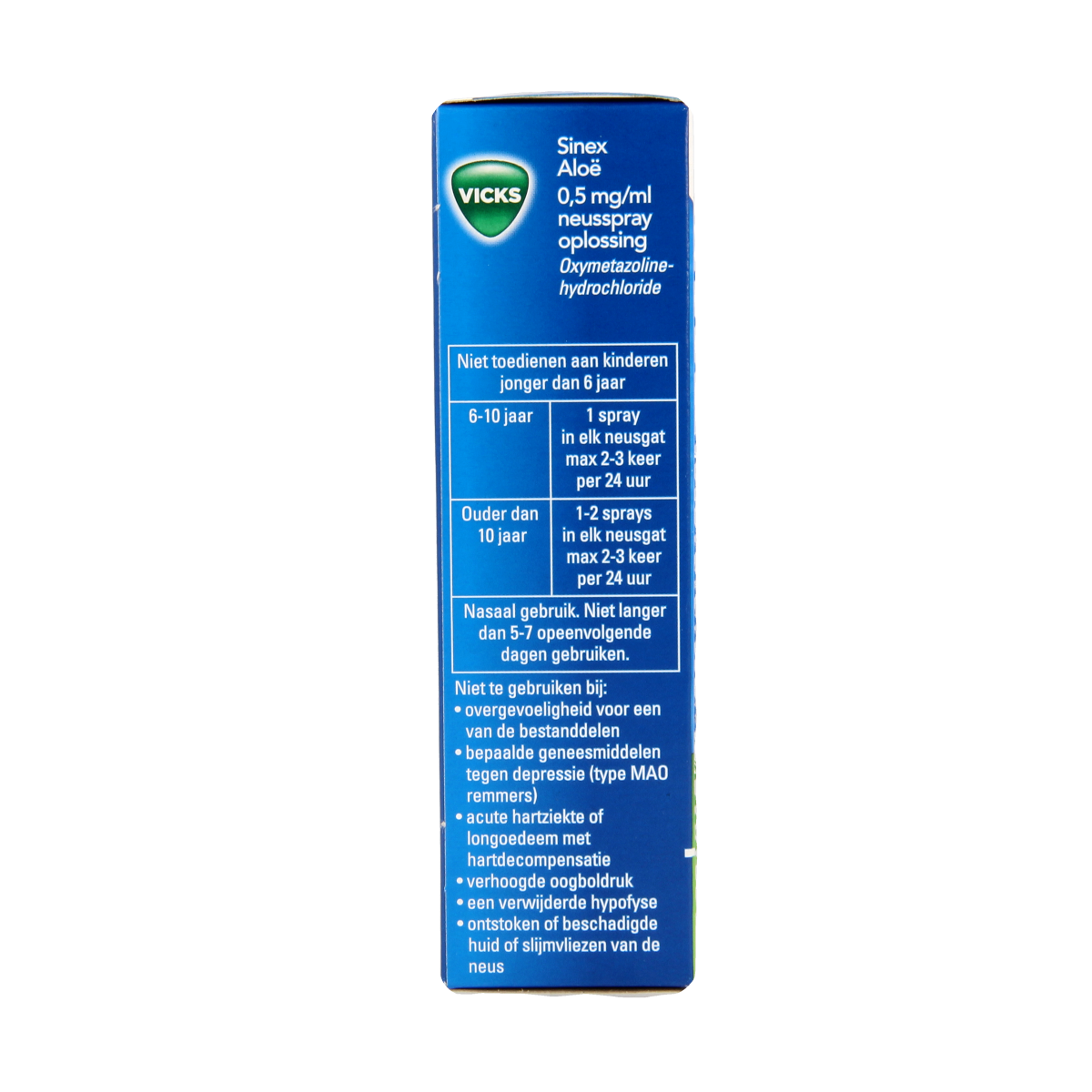Vicks Sinex aloe neusspray 15.00 Milliliter