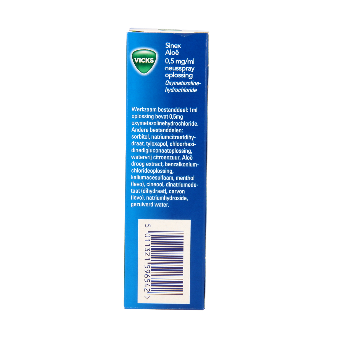 Vicks Sinex aloe neusspray 15.00 Milliliter