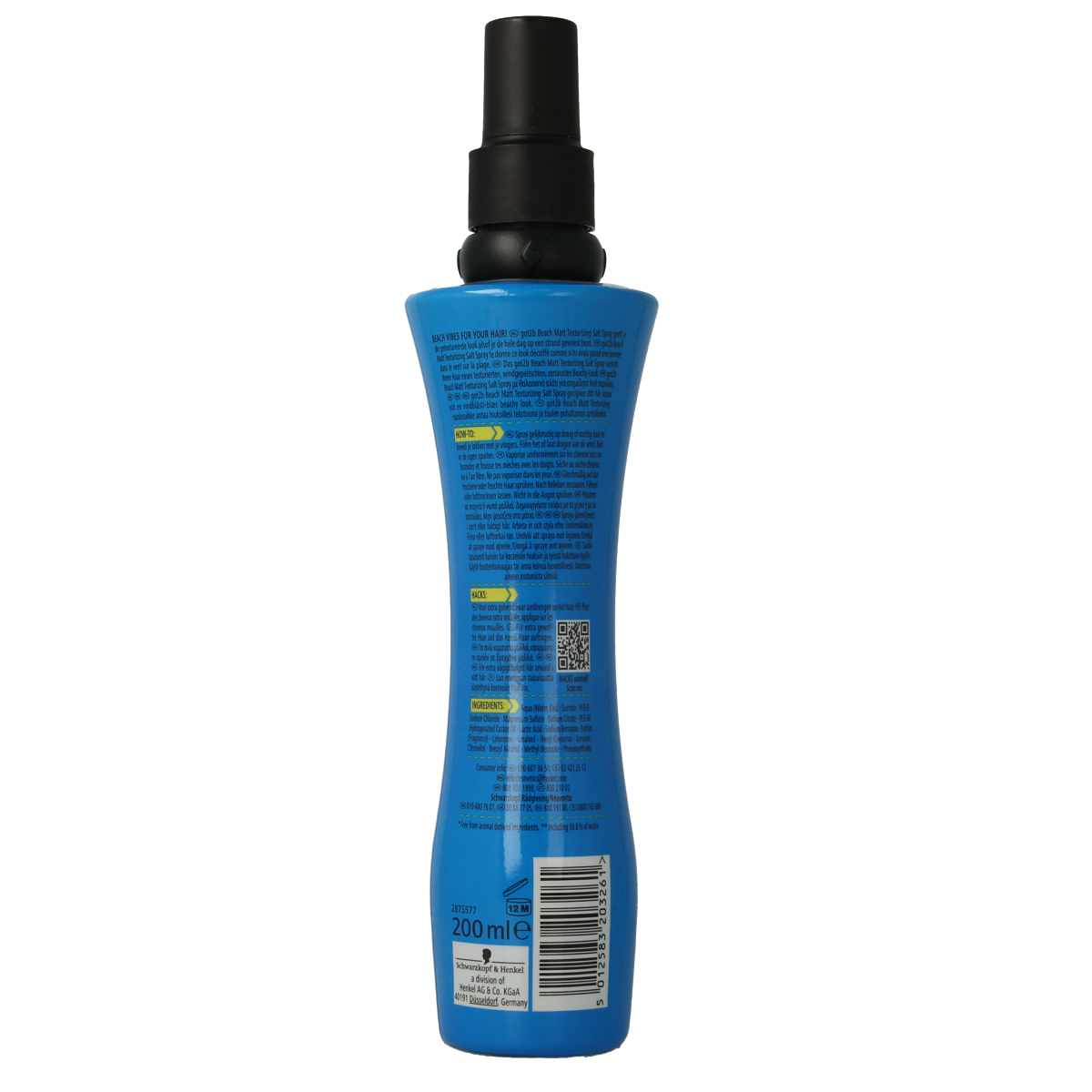 Got2b Beach matt texturizing salt spray 200.00 Milliliter