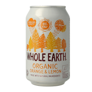 Whole Earth Sparkling orange & lemon bio 330.00 Milliliter