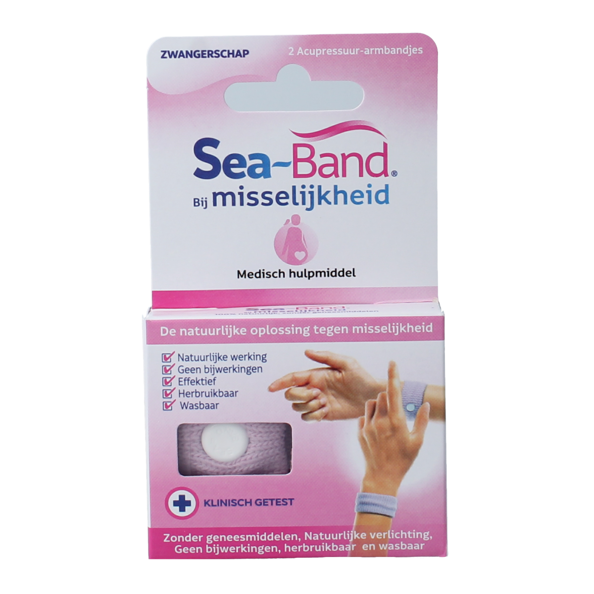 Sea Band Polsband mama lila 1.00 Paar