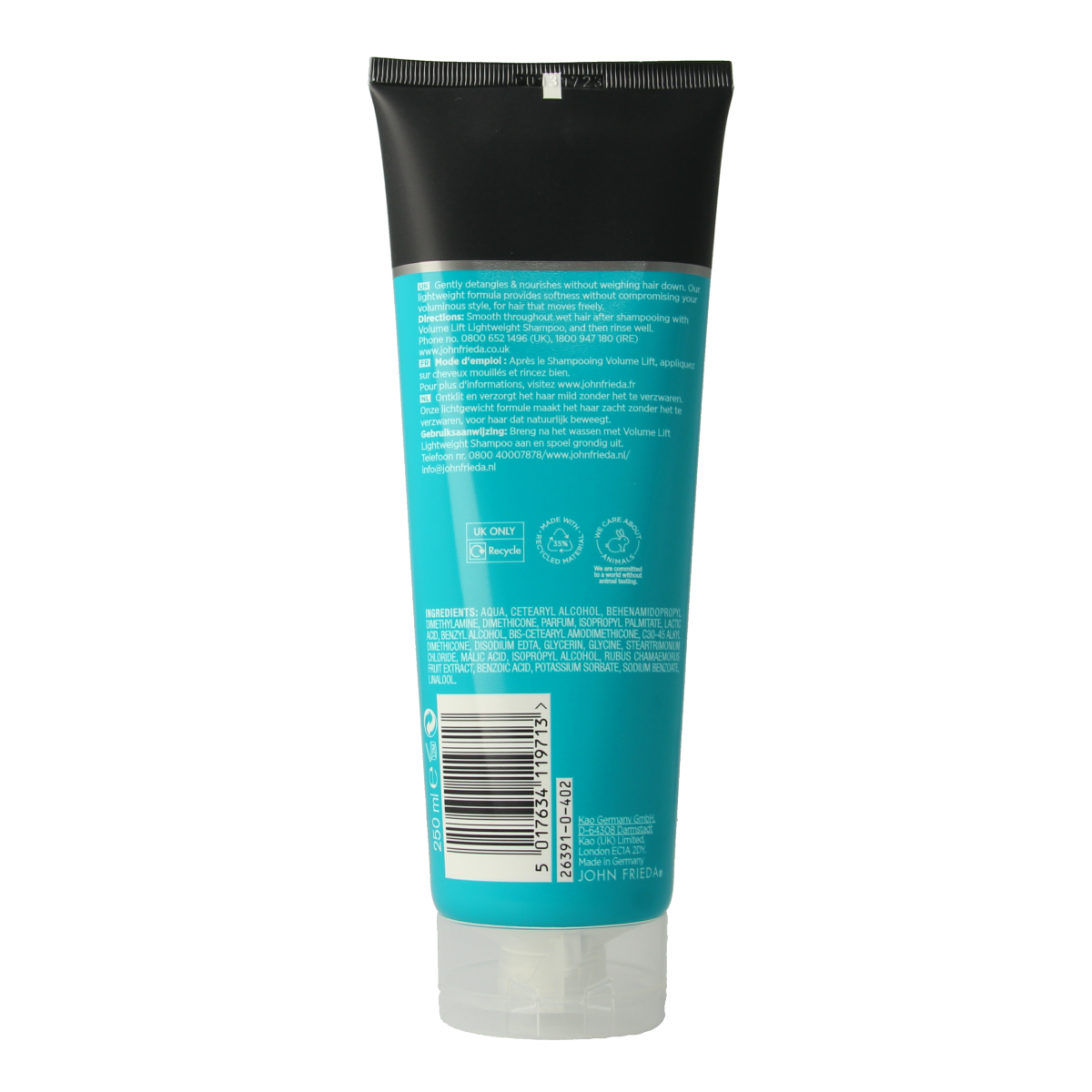 John Frieda Conditioner volume 250.00 Milliliter