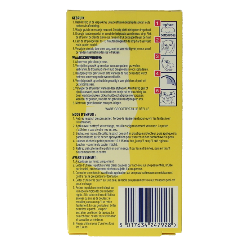 Biore Ultra diep reinigende strips 6 Stuks