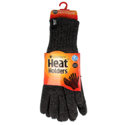 Heat Holders Flat knit gloves S/M charcoal 1 Paar