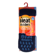 Heat Holders Mens slipper socks maat 6-11 deep blue 1 Paar