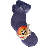 Heat Holders Ladies lounge socks maat 4-8 (37-42) dark lavender 1.00 Paar