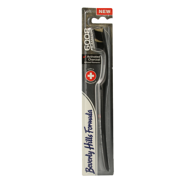 Beverly Hills 6008 Charcoal toothbrush 1 Stuks