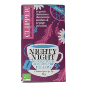 Clipper Kruidenthee nighty night bio 20 Zakjes