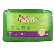 Depend Flex super+ maat L 14.00 Stuks