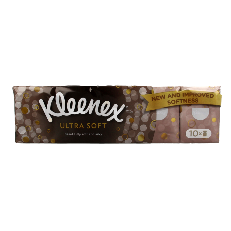 Kleenex Ultrasoft zakdoek 10 Stuks