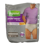 Depend Pants men super maat L/XL 9.00 Stuks