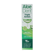Aloe Dent Tandpasta aloe vera triple action with fluor 100.00 Milliliter