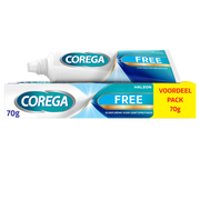 Corega Free kleefcreme voor het kunstgebit 70.00 Gram