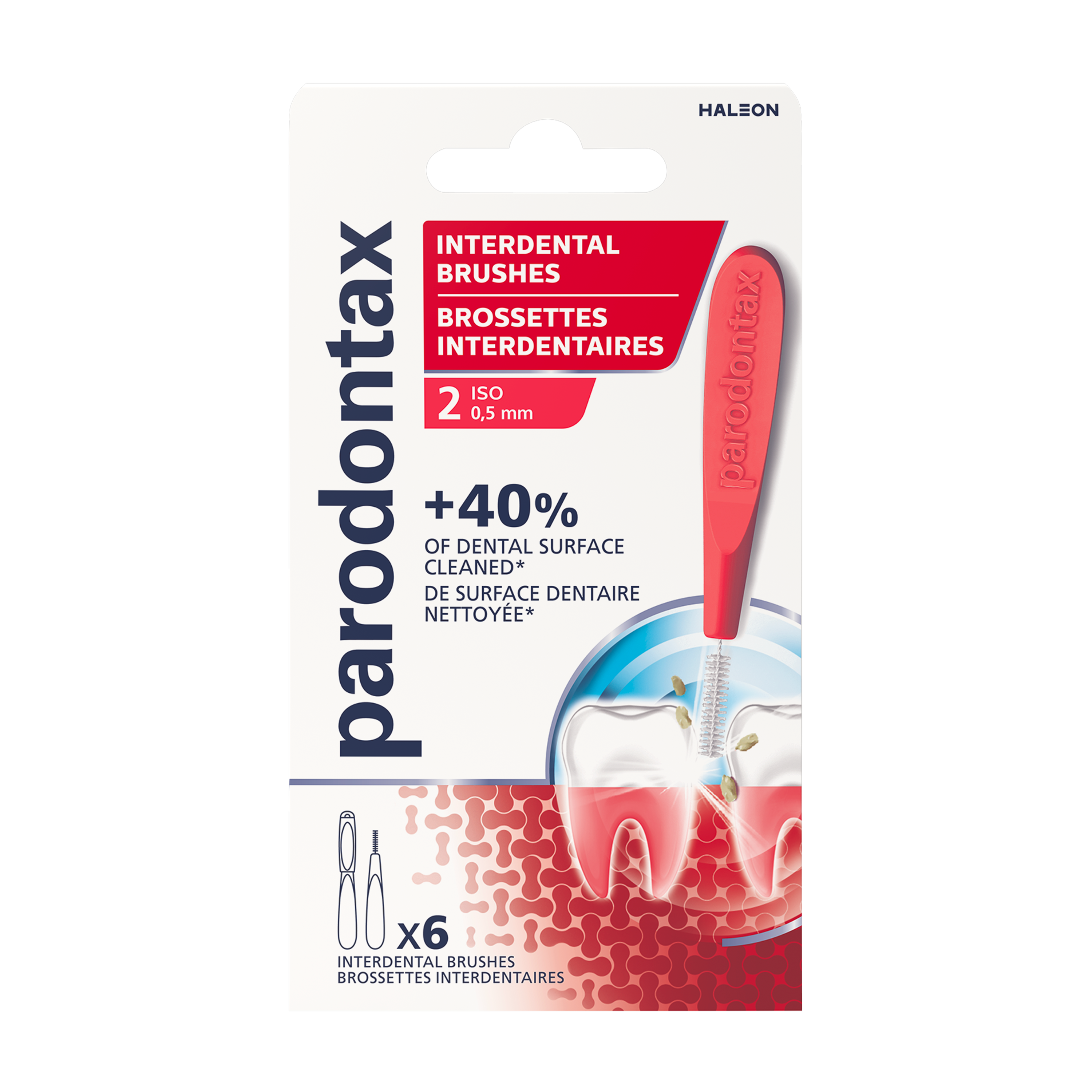 Parodontax Interdental size 2 6.00 Stuks