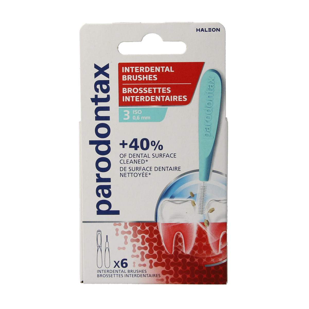 Parodontax Interdental size 3 6.00 Stuks