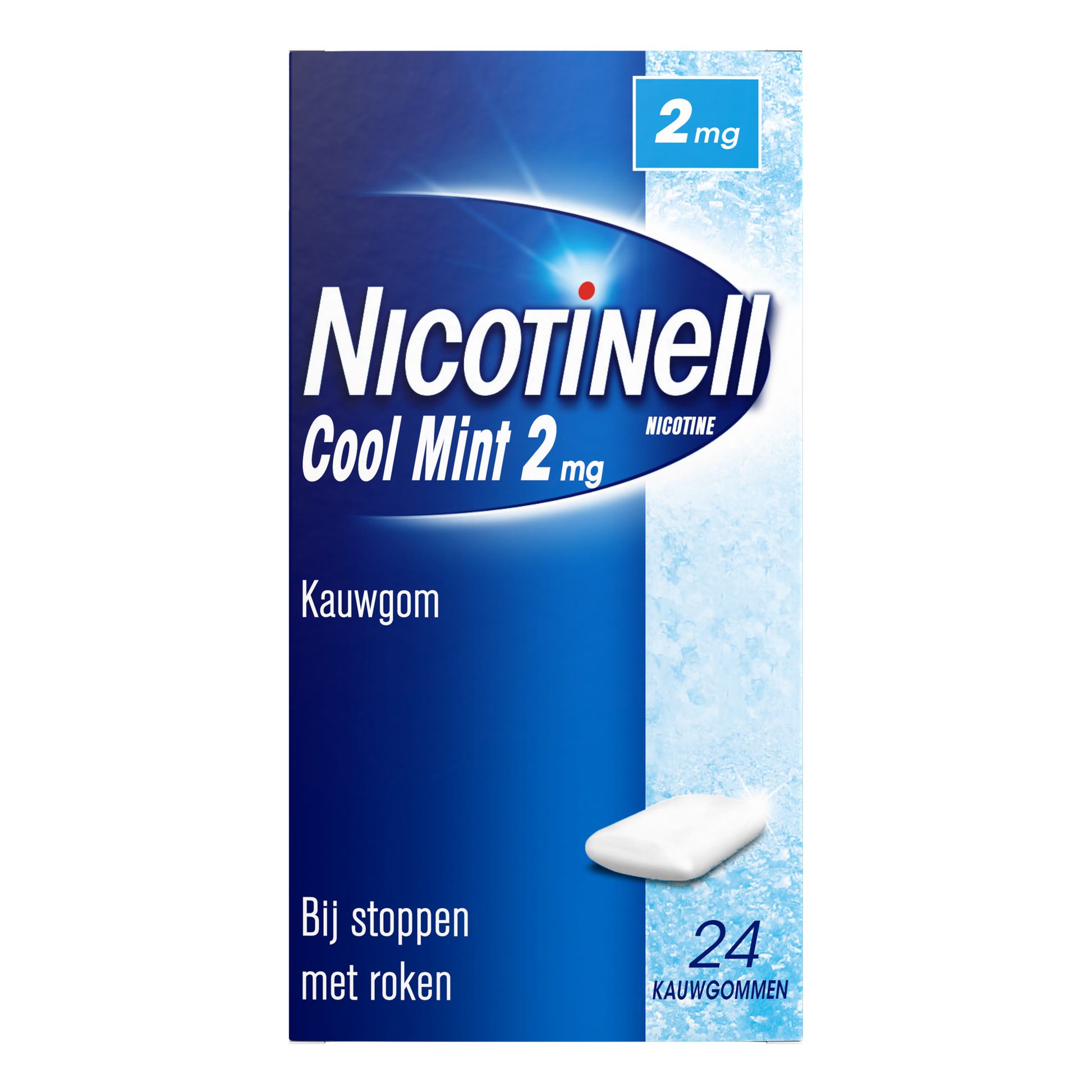 Nicotinell Kauwgom cool mint 2mg 24.00 Stuks