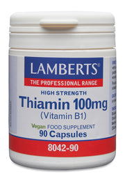 Lamberts Vitamine B1 100mg (thiamine) 90 Vegetarische capsules