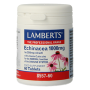 Lamberts Echinacea 1000mg met zink en vitamine C 60.00 Tabletten