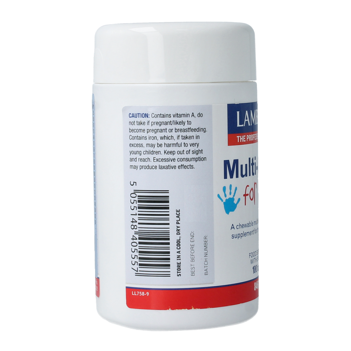 Lamberts Multi-guard for kids (playfair) 100.00 Kauwtabletten