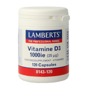 Lamberts Vitamine D3 1000IE/25mcg 120.00 Capsules