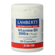 Lamberts Vitamine D3 3000IE/75mcg 120 Capsules