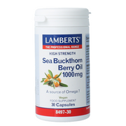 Lamberts Duindoornolie 1000mg 30.00 Capsules