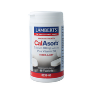 Lamberts CalAsorb (calciumcitraat) en vitamine D3 60.00 Tabletten