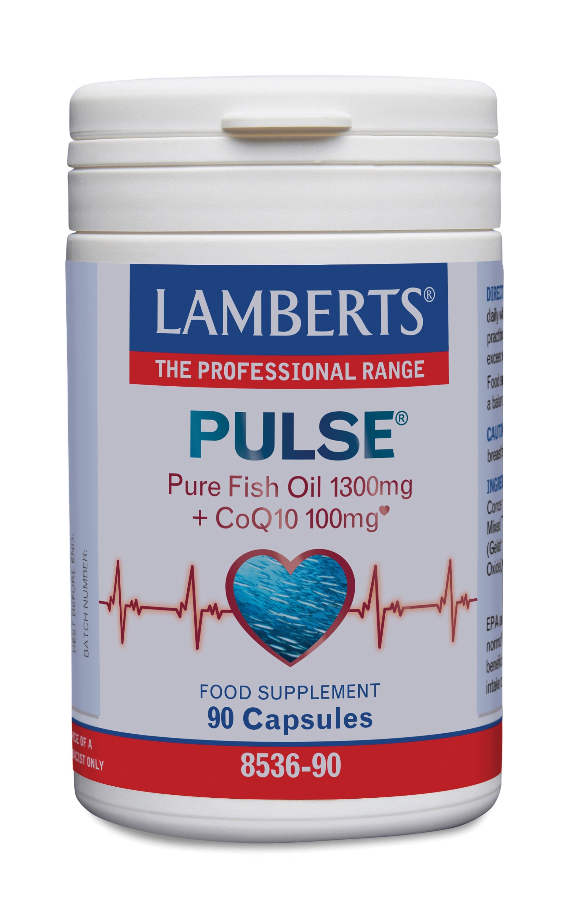 Lamberts Pulse (Visolie + Q10) 90.00 Capsules