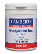 Lamberts Mangaan (manganese) 4mg 100.00 Tabletten