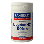 Lamberts L-Lysine 1000mg 120.00 Tabletten