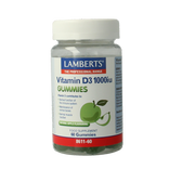 Lamberts Vitamine D3 1000IE 25mcg gummies 60.00 Gummies