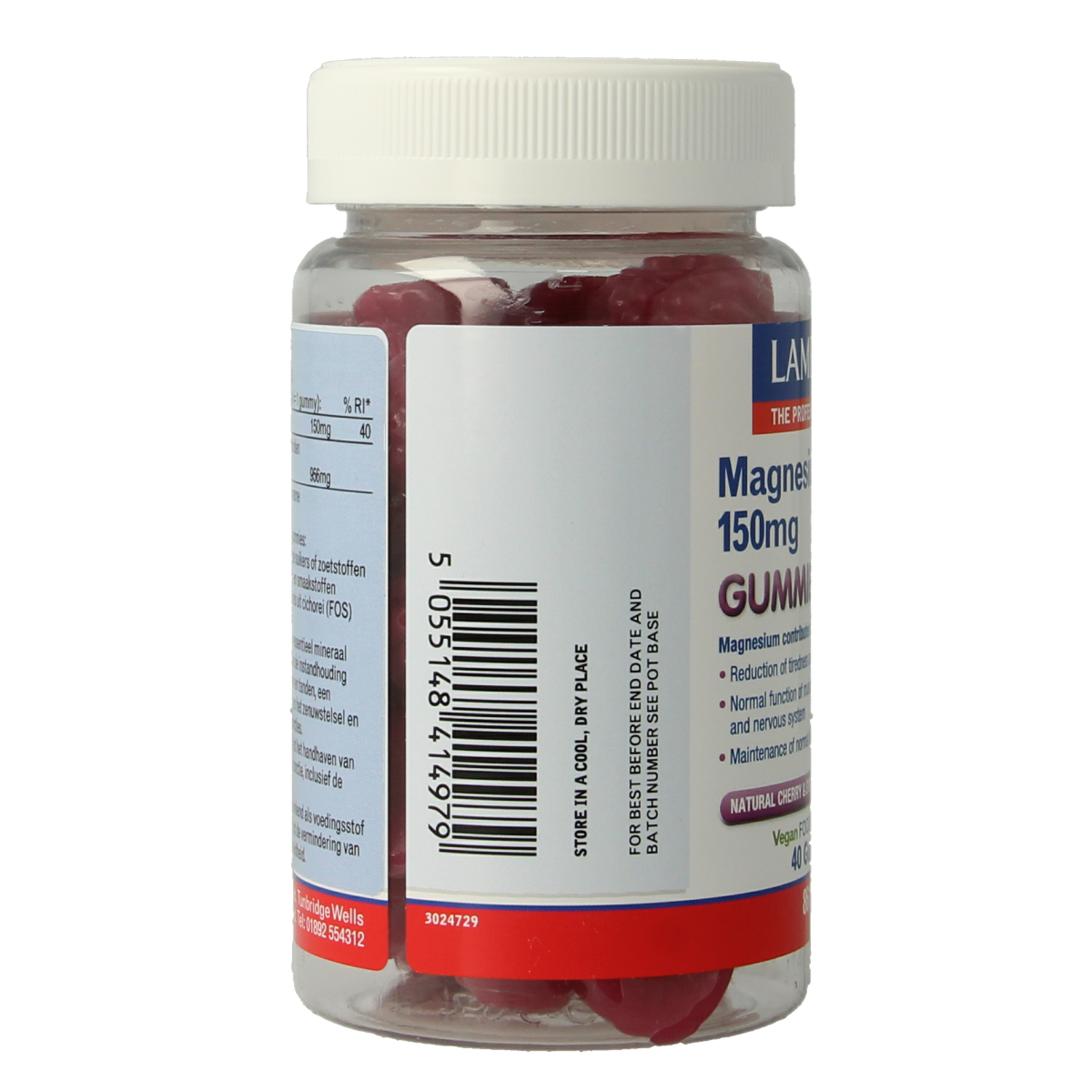 Lamberts Magnesium citraat gummies 40.00 Gummies