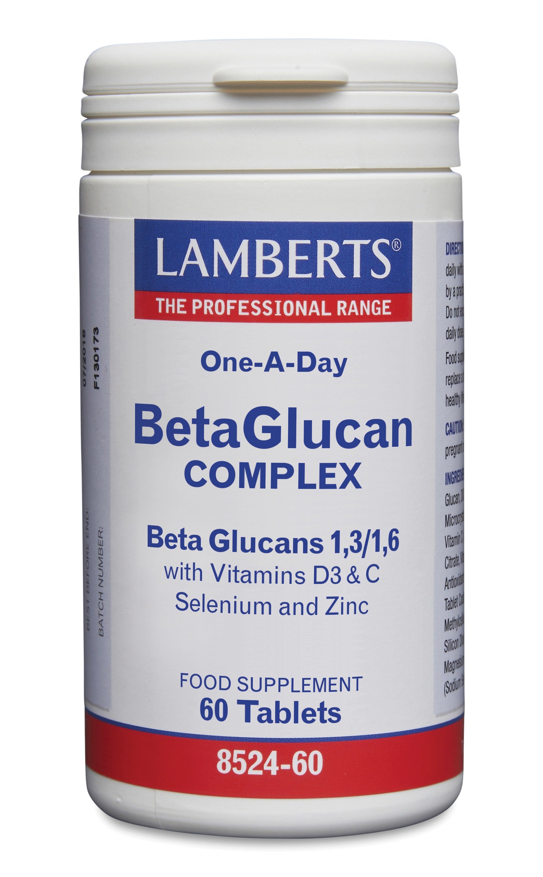 Lamberts Immune guard betaglucanen 60.00 Tabletten